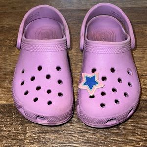 Purple Toddler size 9 Crocs